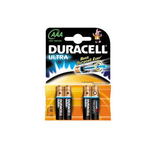 Boîte de 10 piles AAA alcaline 1,5v - LR03 - Duracell